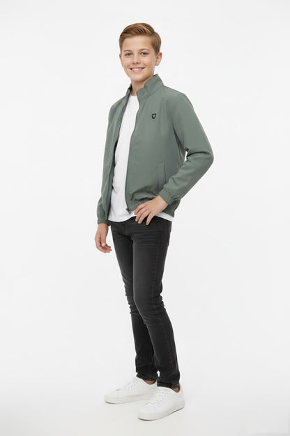 Boys XV Kings Coffs Harbour Casual Jacket - Cedar Green
