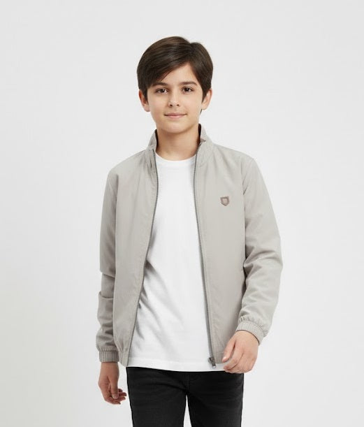 Boys XV Kings Coffs Harbour Casual Jacket - Ecru