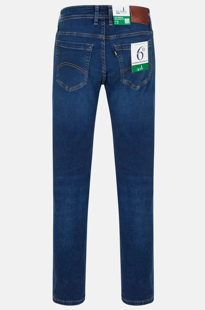 6th Sense Colorado Relaxed Fit Stretch Jeans - Admiral