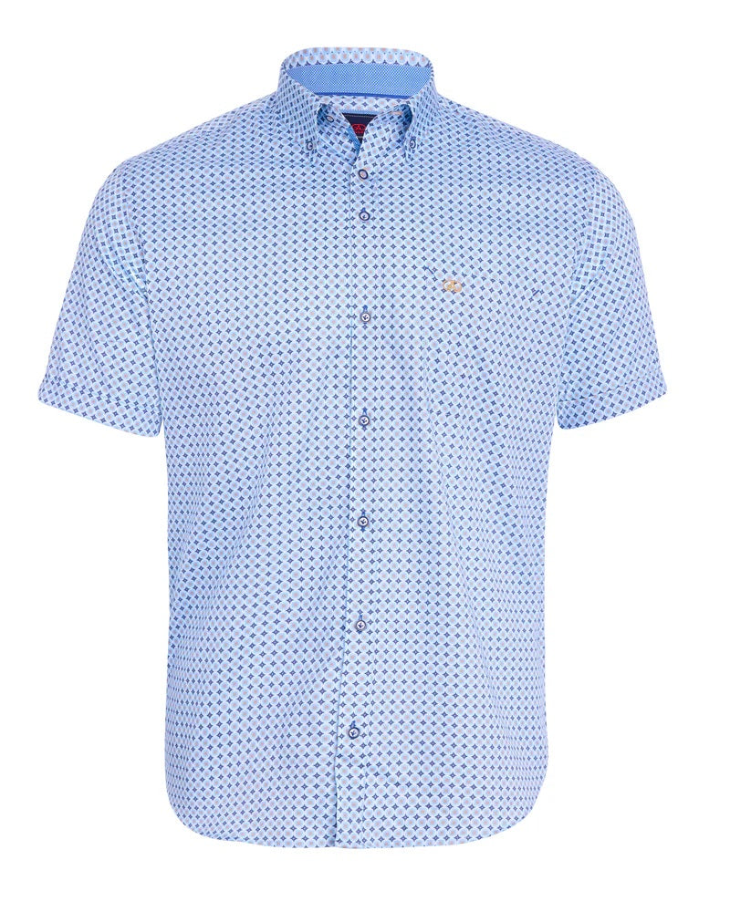 Andre Cong Short Sleeve Shirt - Beige
