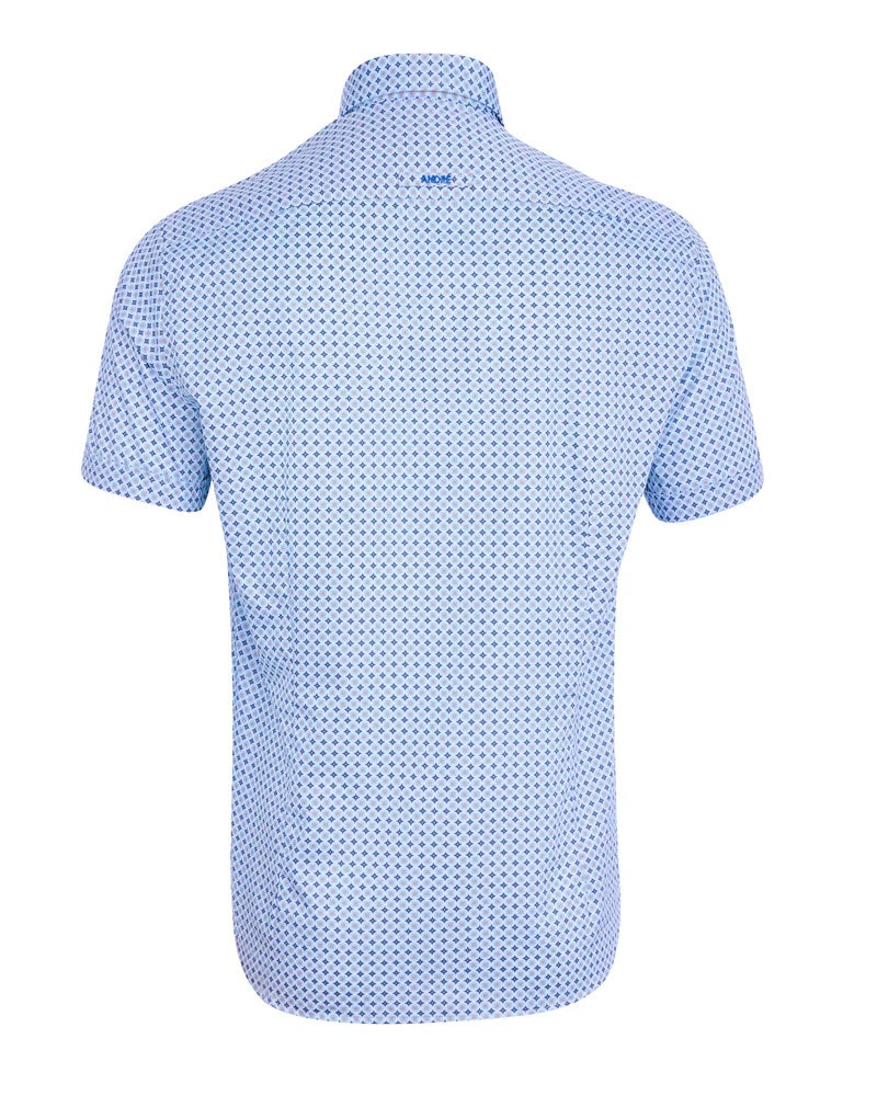 Andre Cong Short Sleeve Shirt - Beige