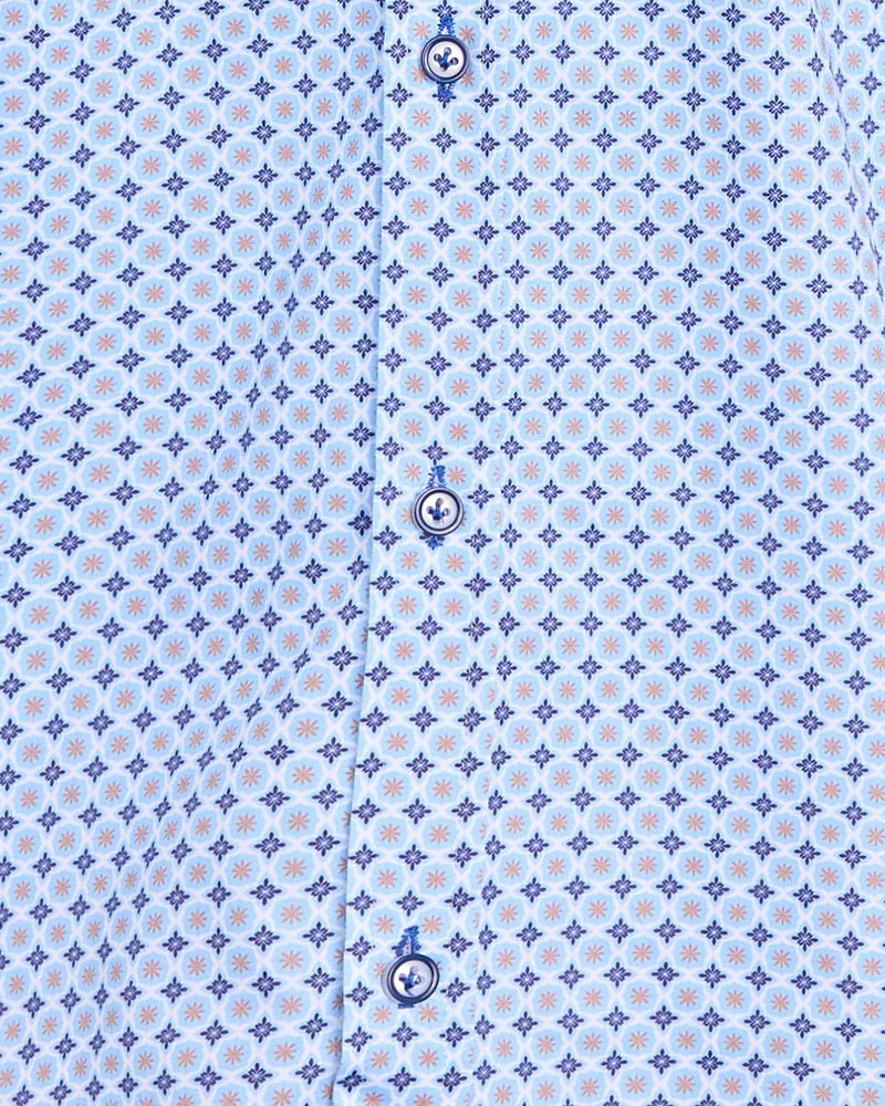 Andre Cong Short Sleeve Shirt - Beige