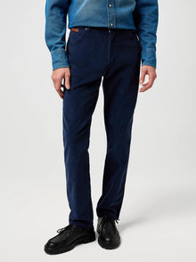 Wrangler Texas Slim Corduroy Jeans 822 - Mood Indigo