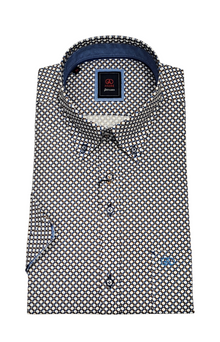 Andre Corrib Short Sleeve Shirt - Beige