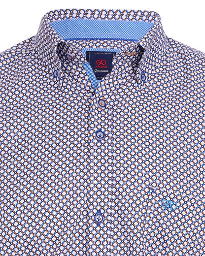 Andre Corrib Short Sleeve Shirt - Beige
