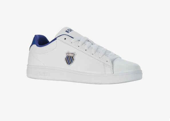 K-Swiss Court Shield Trainer - White/Sodalite Blue/Black