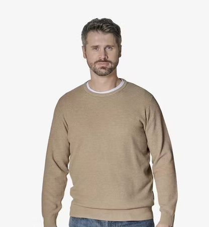 Casa Moda Crew Neck Jumper 630 - Beige
