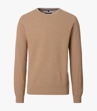 Casa Moda Crew Neck Jumper 630 - Beige