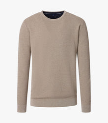 Casa Moda Crew Neck Jumper 663 - Beige