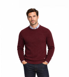 Daniel Grahame Crew Neck Sweater 67 - Dark Red