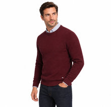 Daniel Grahame Crew Neck Sweater 67 - Dark Red