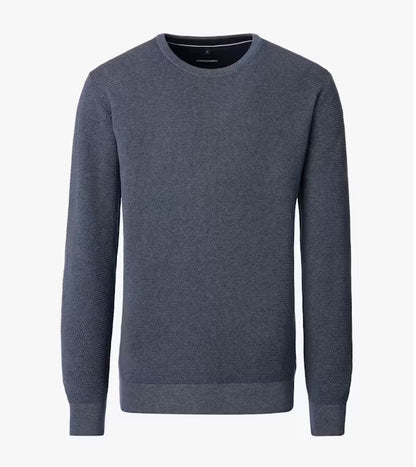 Casa Moda Crew Neck Jumper 741 - Silver