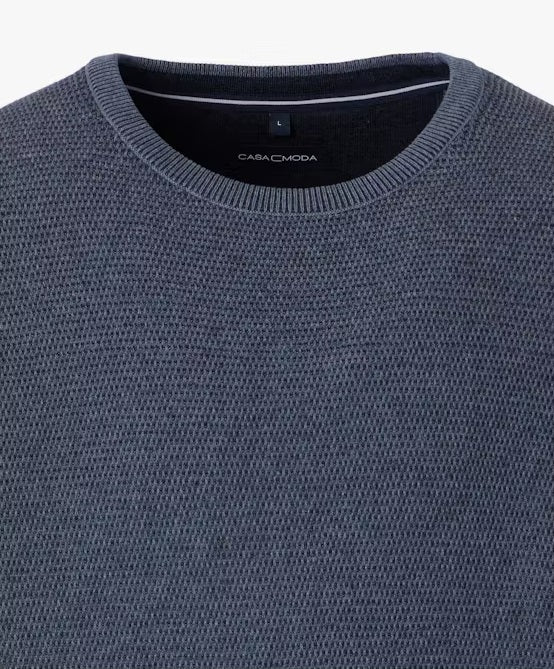 Casa Moda Crew Neck Jumper 741 - Silver