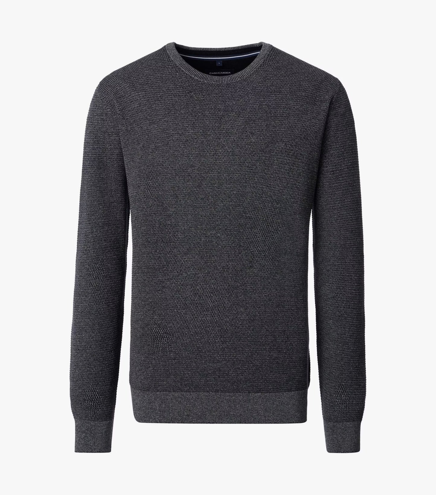 Casa Moda Crew Neck Jumper 783 - Dark Gray