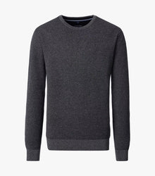 Casa Moda Crew Neck Jumper 783 - Dark Gray