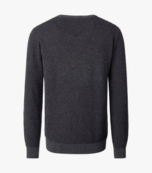 Casa Moda Crew Neck Jumper 783 - Dark Gray