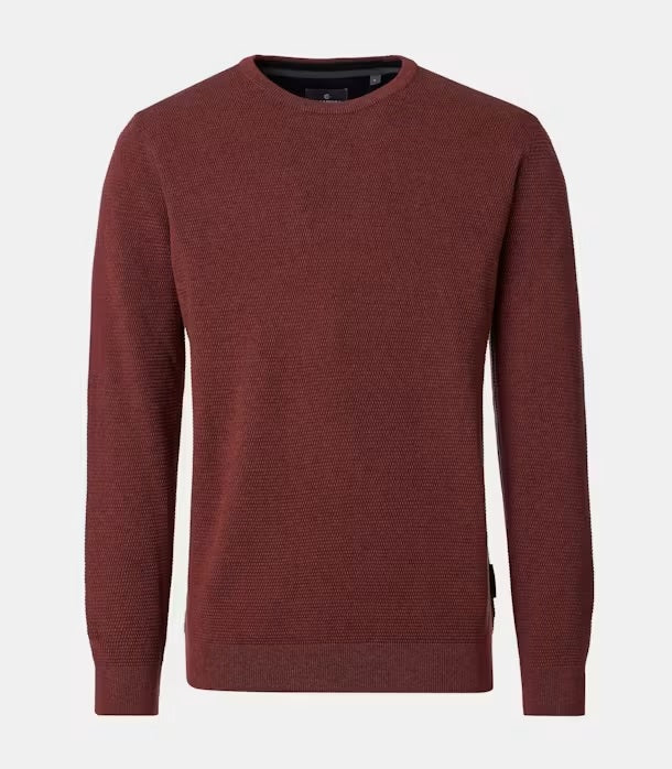 Casa Moda Crew Neck Jumper 491 - Blood Orange
