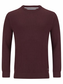 Daniel Grahame Crew Neck sweater 67 - Dark Red