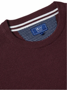 Daniel Grahame Crew Neck sweater 67 - Dark Red