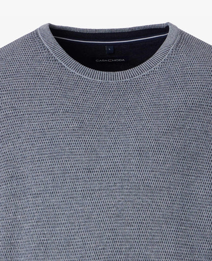 Casa Moda Crew Neck Jumper 117 - Light Blue
