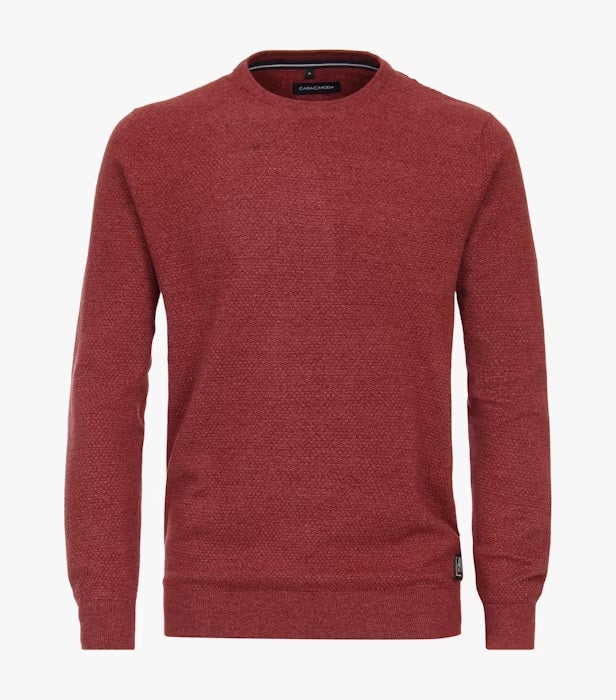 Casa Moda Crew Neck Sweater 417 - Red