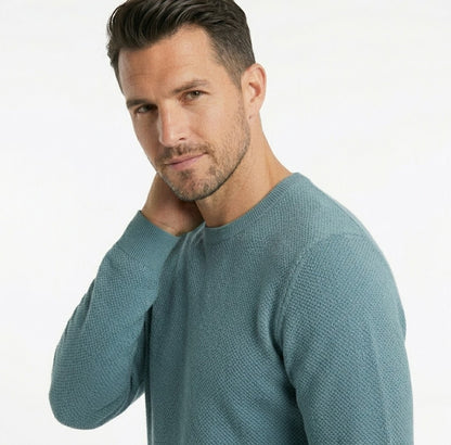 Daniel Grahame Crew Neck Sweater 26 - Aqua