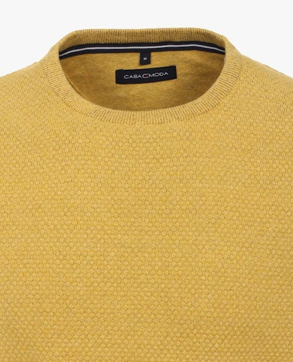 Casa Moda Crew Neck Sweater 554 - Yellow