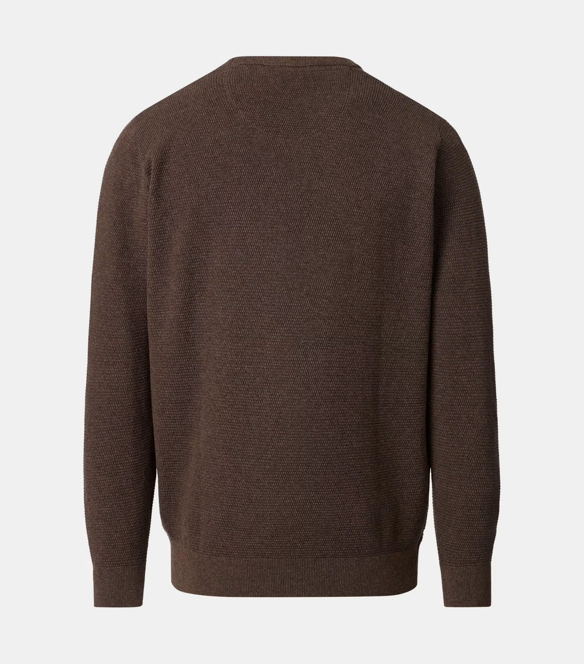 Casa Moda Crew Neck Jumper 677 - Cocoa Brown
