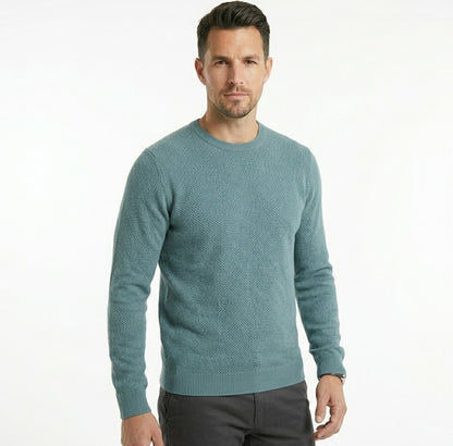 Daniel Grahame Crew Neck Sweater 26 - Aqua