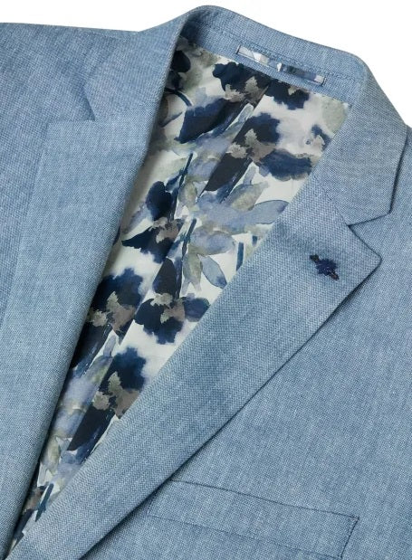 Daniel Grahame Dale Tapered Fit Jacket - Sky Blue