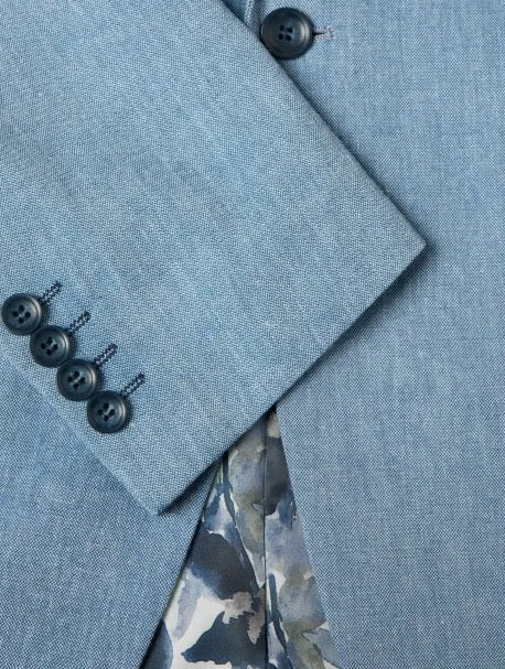 Daniel Grahame Dale Tapered Fit Jacket - Sky Blue