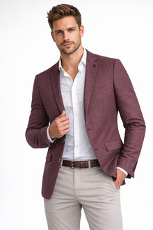 Daniel Grahame Damon Tapered Fit Jacket - Red