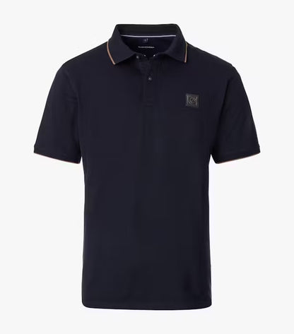 Casa Moda Short Sleeve Polo Shirt - Navy