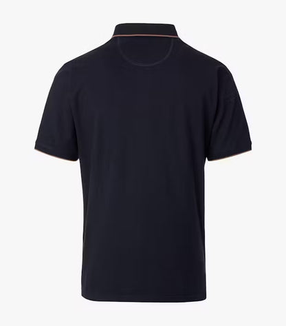 Casa Moda Short Sleeve Polo Shirt - Navy