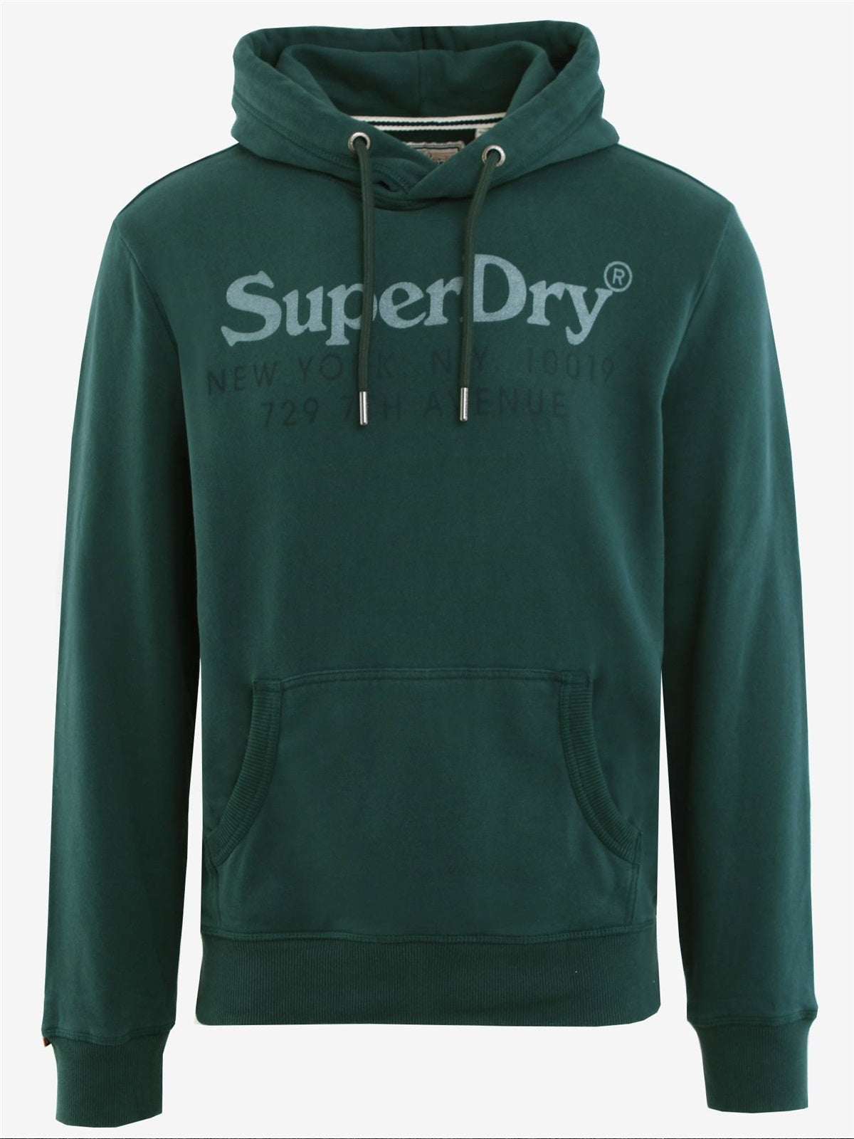 Superdry New York Venue Hoodie - Dark Pine Green