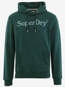 Superdry New York Venue Hoodie - Dark Pine Green