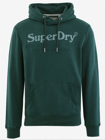 Superdry New York Venue Hoodie - Dark Pine Green