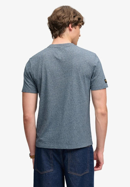 Superdry Vintage Logo Classic T-Shirt - Denim Blue Marl