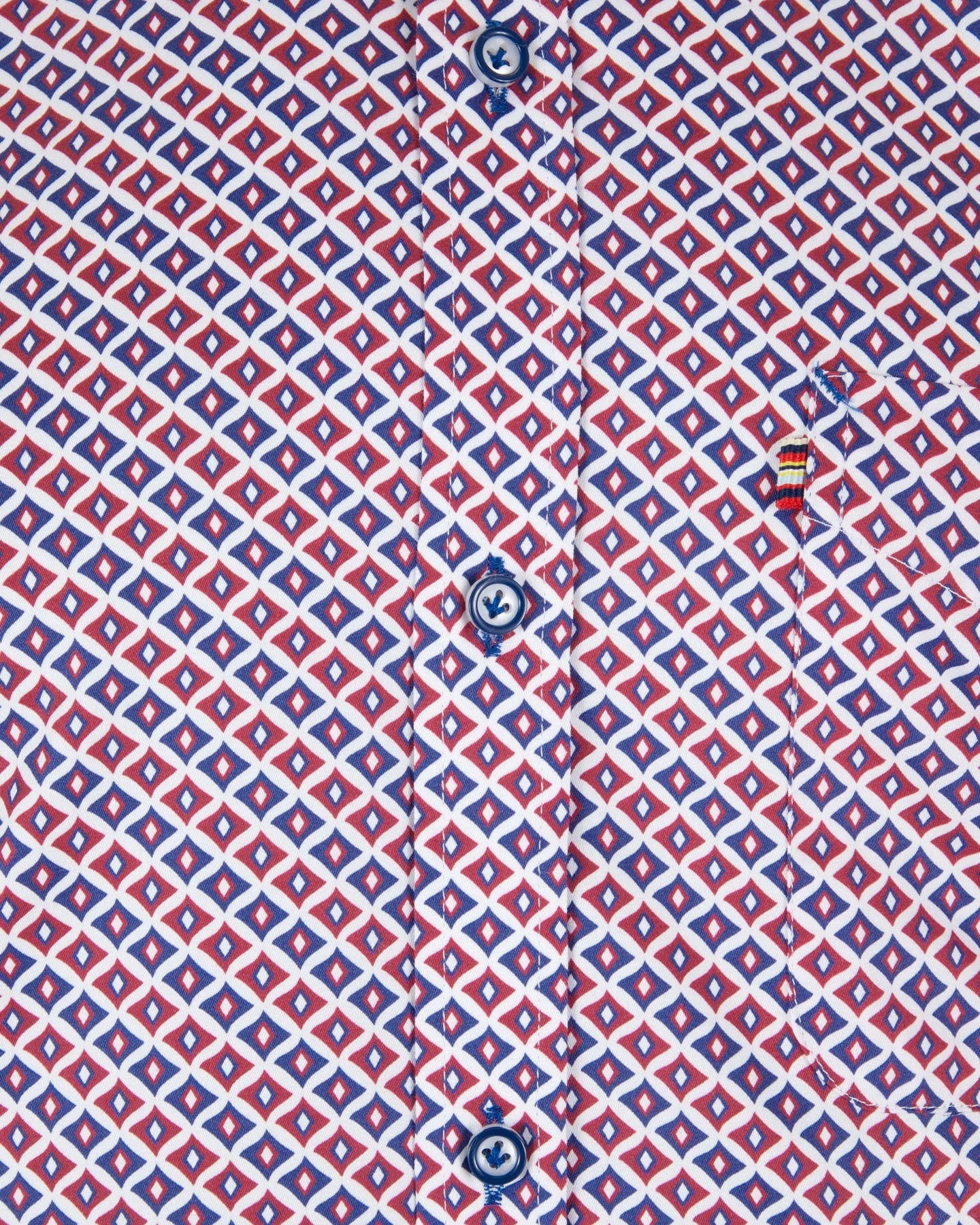 Andre Denver Long Sleeve Casual Shirt- Burgundy