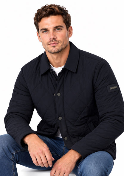 6th Sense Diamond Jacket - Dark Navy