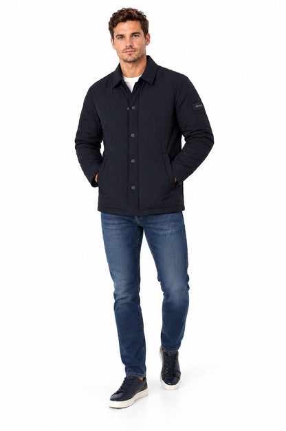 6th Sense Diamond Jacket - Dark Navy