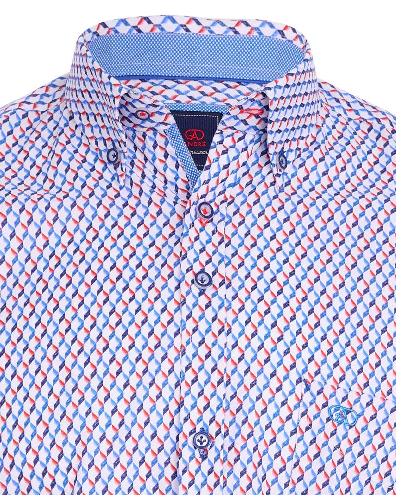 Andre Dodder Short Sleeve Shirt - Mango