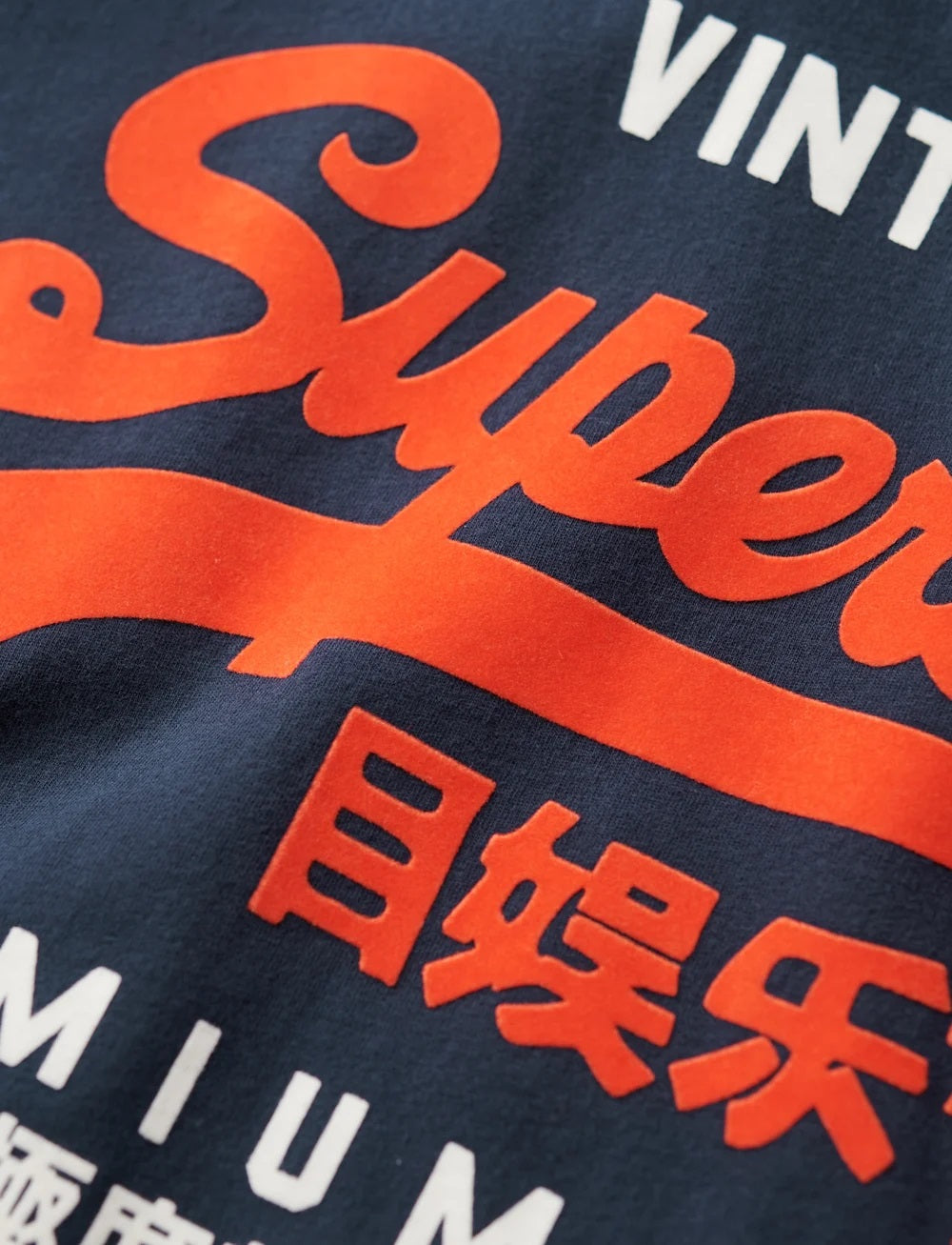 Superdry Vintage Logo Duo T-Shirt - Richest Navy