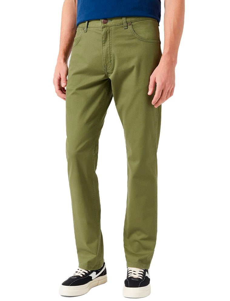 Wrangler Greensboro Regular Straight Jean 803 - Dusty Olive