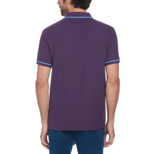 Original Penguin Earl Organic Cotton Polo Shirt - Grape