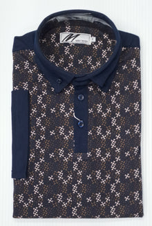 Mish Mash Elan Regular Fit Jersey Polo Shirt - Oak