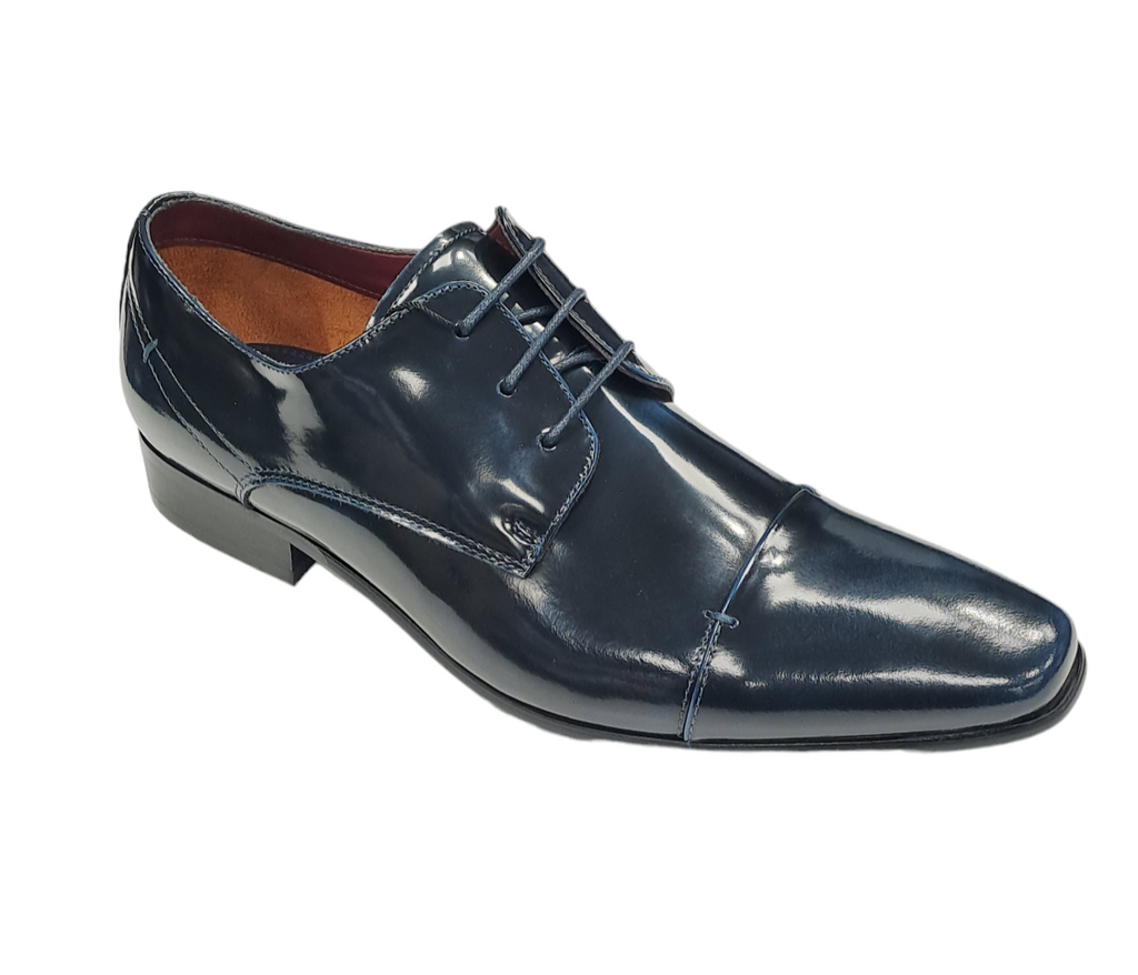 Escape Velvet Elvis Laced Dress Shoe - Marine