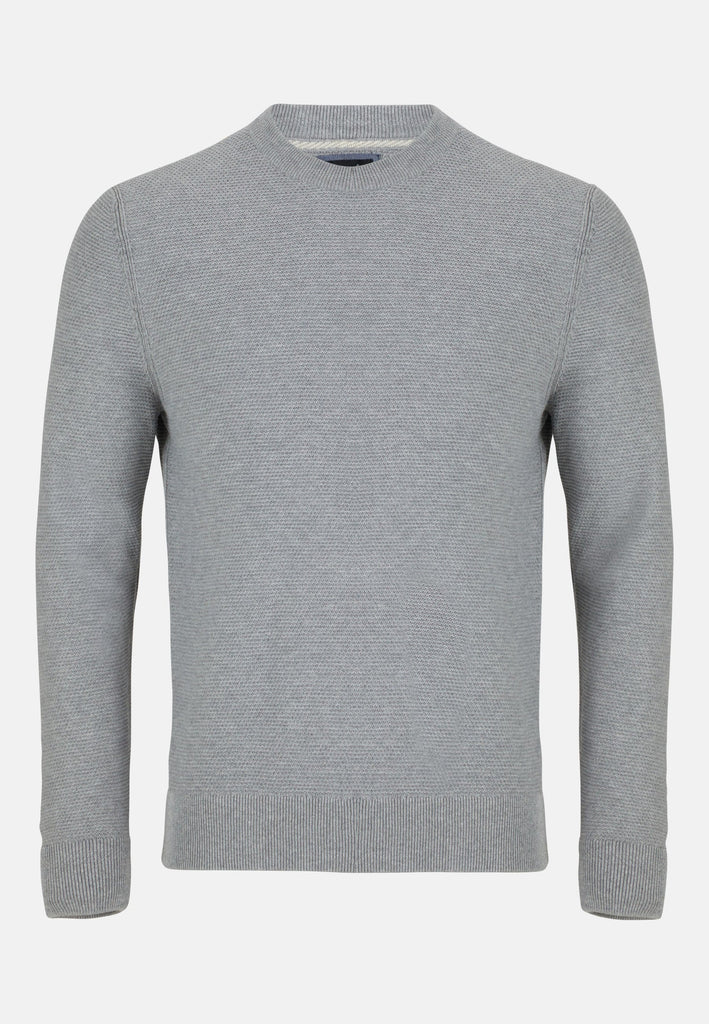 6th Sense Embassy Crew Neck Sweater - Grey