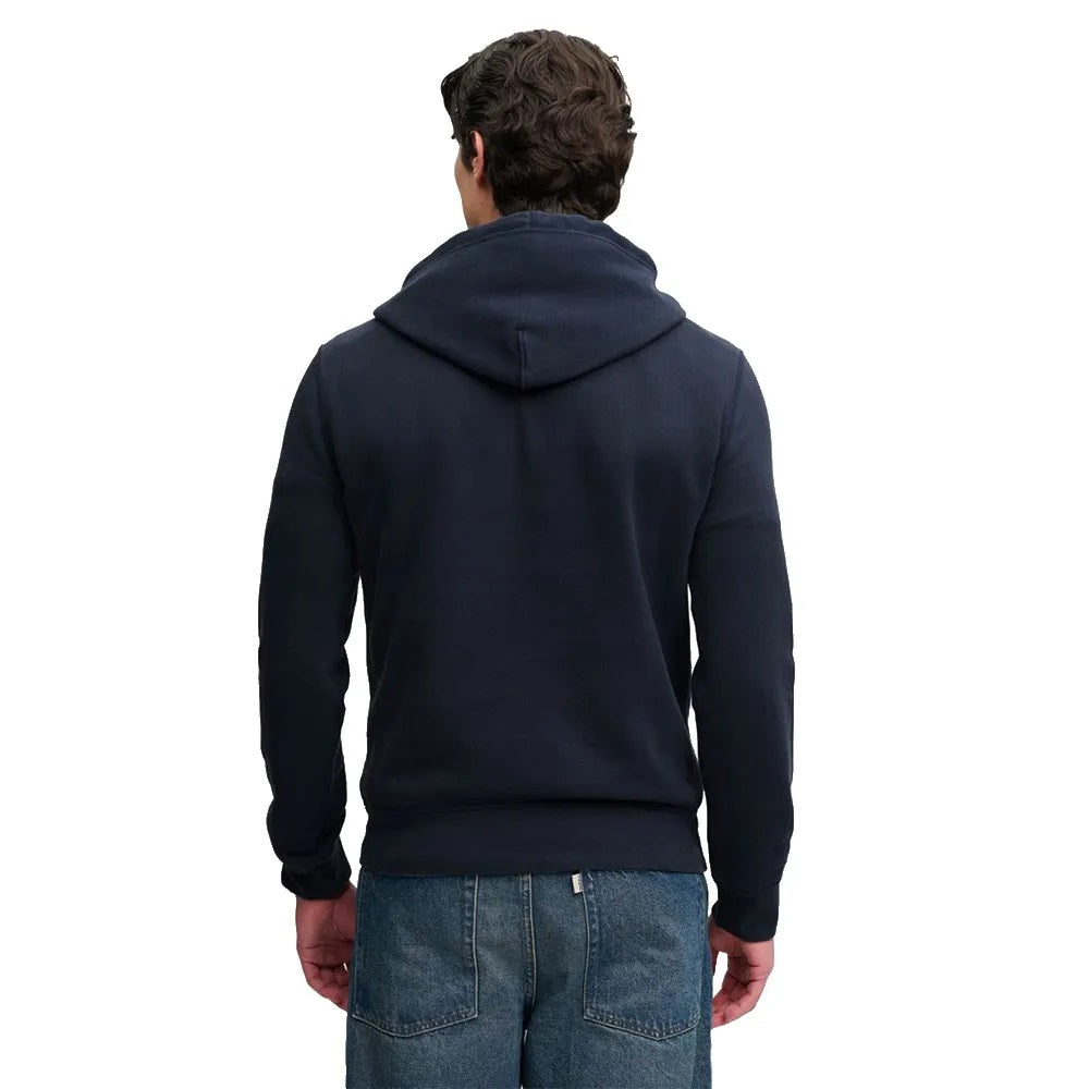 Superdry Athletic Emboss GD Relax Hoodie - French Navy