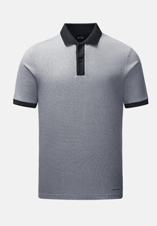 6th Sense Envy Short Sleeve Polo Shirt - Sky Captain